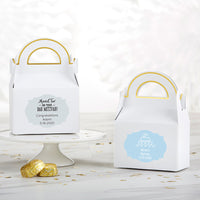 Thumbnail for Personalized Gable Favor Box - Religious (Set of 12)