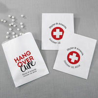 Thumbnail for Personalized White Goodie Bag - Hangover (Set of 12)