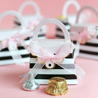 Thumbnail for Striped Purse Favor Box (Set of 12)