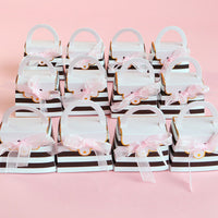 Thumbnail for Striped Purse Favor Box (Set of 12)