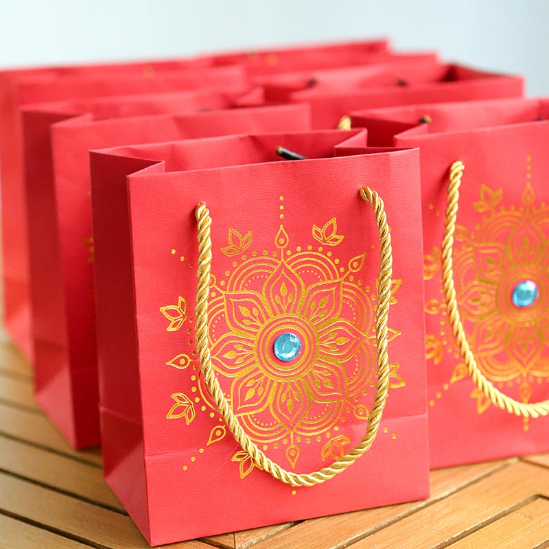 Indian Jewel Gift Bag (Set of 6)