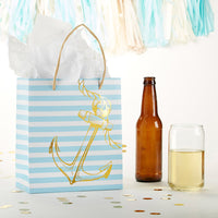 Thumbnail for Nautical Anchor Striped Welcome Bag (Set of 6)