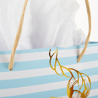Thumbnail for Nautical Anchor Striped Welcome Bag (Set of 6)
