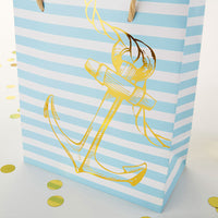 Thumbnail for Nautical Anchor Striped Welcome Bag (Set of 6)