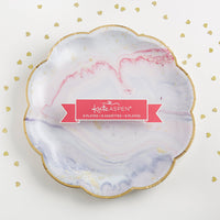 Thumbnail for Marbleized 9 in. Paper Plates (Set of 8)