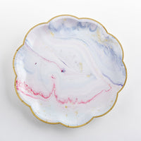 Thumbnail for Marbleized 9 in. Paper Plates (Set of 8)