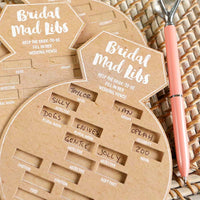 Bridal Shower Game Card - Ring Shape (Set of 50) Alternate Image 2, Kate Aspen | Games and Advice Cards