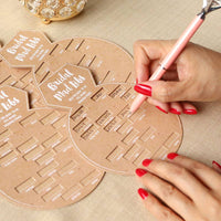 Bridal Shower Game Card - Ring Shape (Set of 50) Alternate Image 3, Kate Aspen | Games and Advice Cards