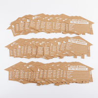 Thumbnail for Graduation Advice Card - Cap Shape (Set of 50)