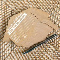 Thumbnail for Graduation Advice Card - Cap Shape (Set of 50)
