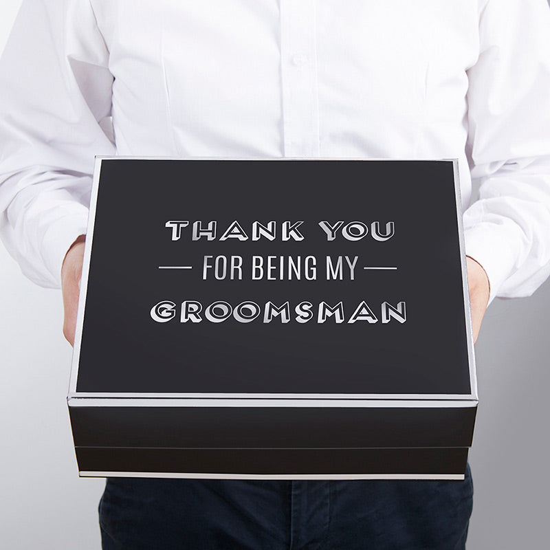 Thank You For Being My Groomsman Kit Gift Box