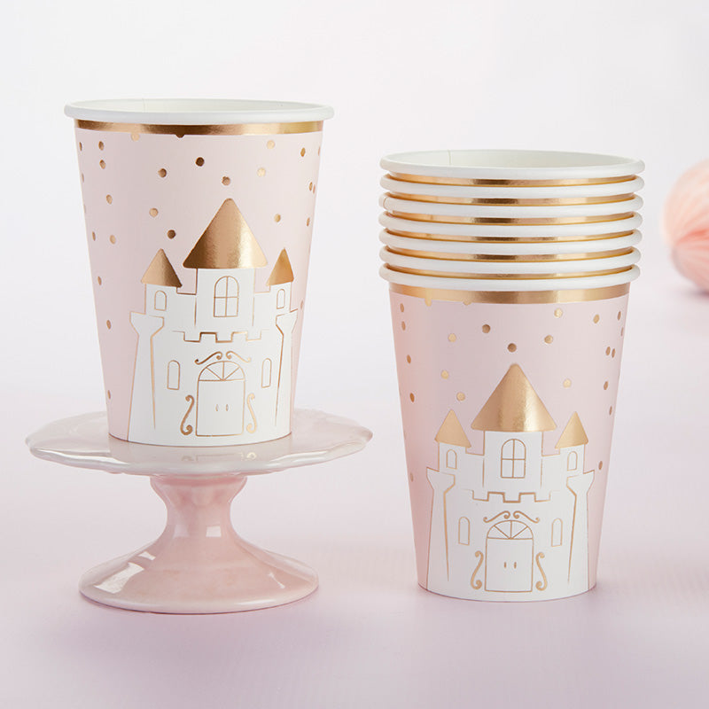 Princess 8 oz. Paper Cups (Set of 8) Alternate Image 2, Kate Aspen | Cups