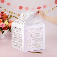 Thumbnail for Just Married Birdcage Card Box Alternate Image 3, Kate Aspen | Card Box