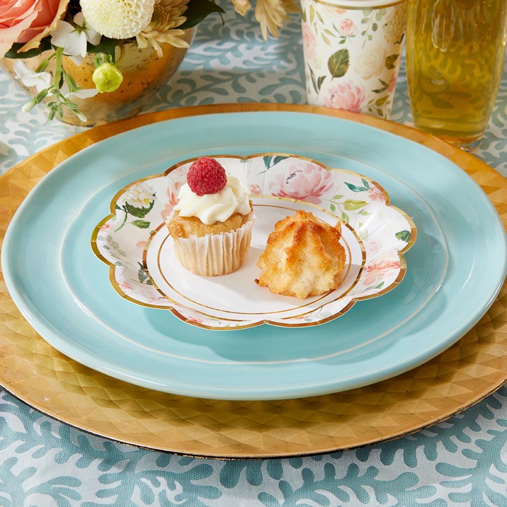 Paperproducts Design PPD Katie Dessert Paper Plates, Eight - 7