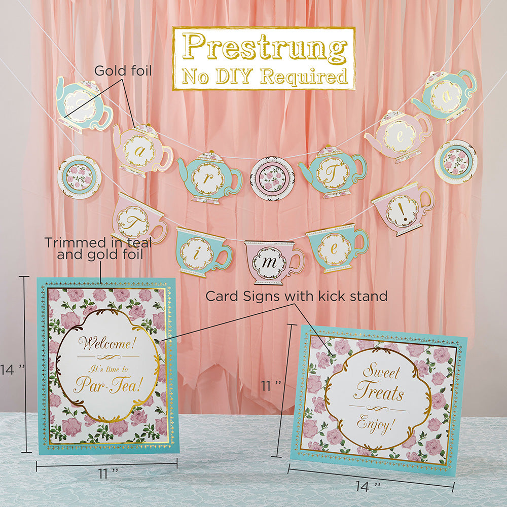 Tea Time Whimsy 'Par-Tea' Time Party Kit Alternate Image 6, Kate Aspen | Party Kit