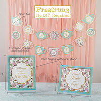 Thumbnail for Tea Time Whimsy 'Par-Tea' Time Party Kit Alternate Image 6, Kate Aspen | Party Kit