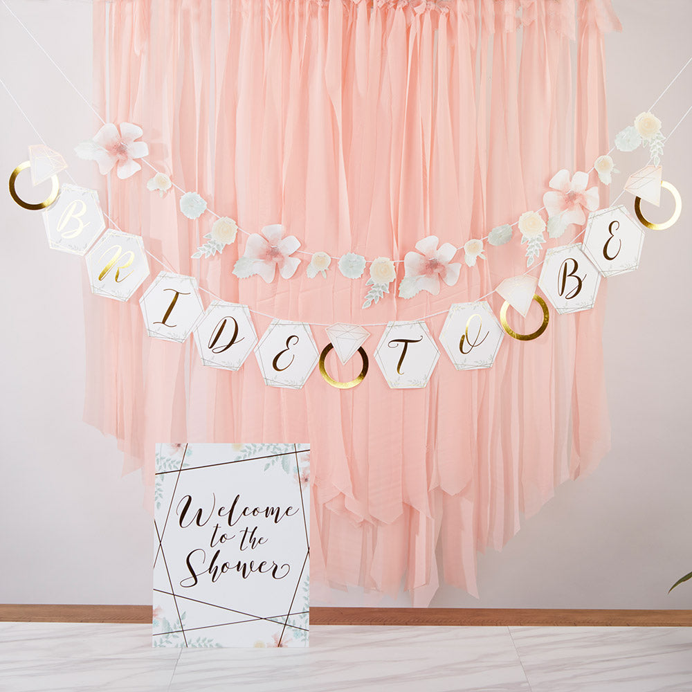 Geometric Floral Bridal Shower Kit Alternate Image 2, Kate Aspen | Party Kit