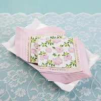 Thumbnail for Tea Time Whimsy Paper Napkins - Pink (Set of 30) Alternate Image 5, Kate Aspen | Serveware