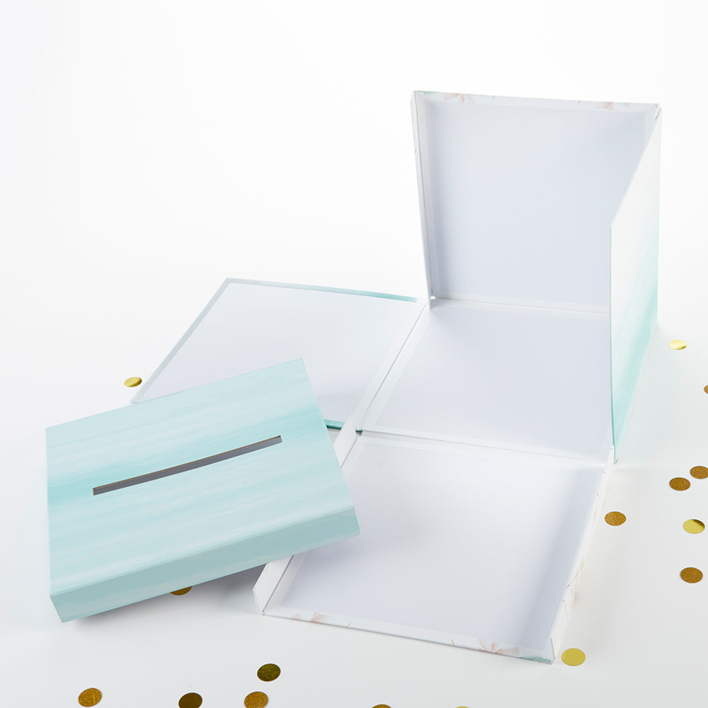 Geometric Floral Card Box Alternate Image 5, Kate Aspen | Card Box