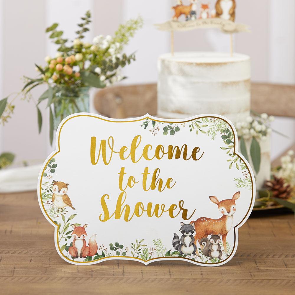 Woodland Baby Décor Sign Kit (Set of 8) – Kate Aspen