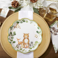 Thumbnail for Woodland Baby 9 in. Premium Paper Plates (Set of 16) Alternate Image 4, Kate Aspen | Paper Plate