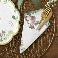 Woodland Baby 2 Ply Paper Napkins (Set of 30) Alternate Image 3, Kate Aspen | Napkins