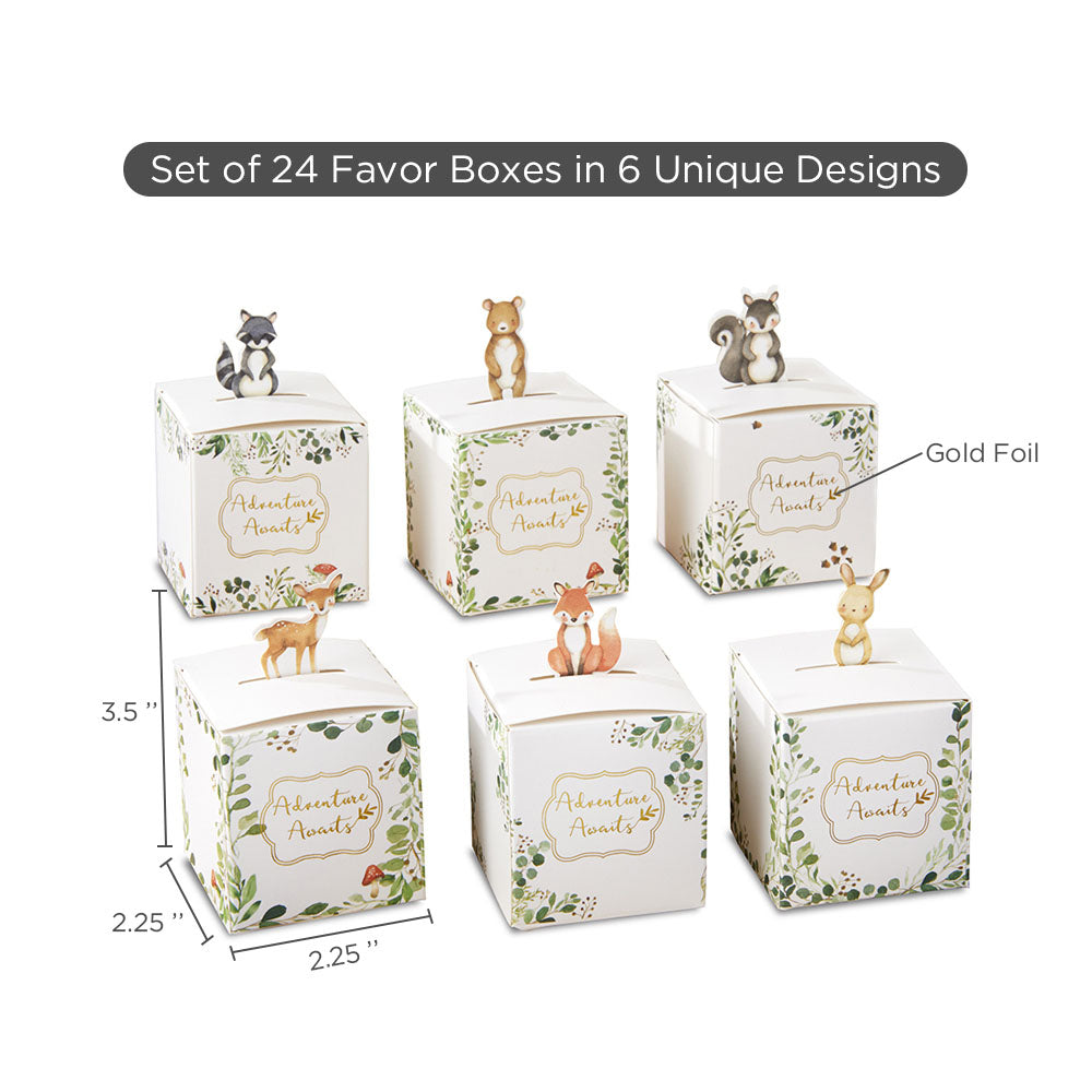 Woodland Baby Favor Box (Set of 24) Alternate Image 6, Kate Aspen | Favor Box