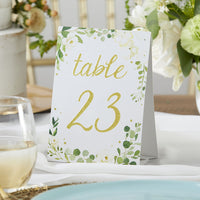 Thumbnail for Botanical Garden Wedding Table Numbers (1-25)