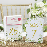 Thumbnail for Botanical Garden Wedding Table Numbers (1-25)