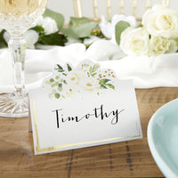 Thumbnail for Botanical Garden Tent Place Card (Set of 50) Alternate Image 4, Kate Aspen | Place Card Holders & Frames