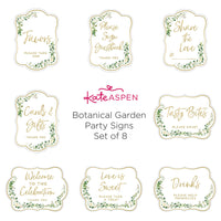 Thumbnail for Botanical Garden Décor Sign Kit (Set of 8)