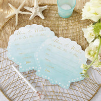 Thumbnail for Beach Party Wedding Advice Cards - Sea Shell (Set of 50)