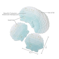 Thumbnail for Beach Party Wedding Advice Cards - Sea Shell (Set of 50)
