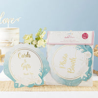 Thumbnail for Beach Party Décor Sign Kit (Set of 8) Alternate Image 2, Kate Aspen | Party Kit