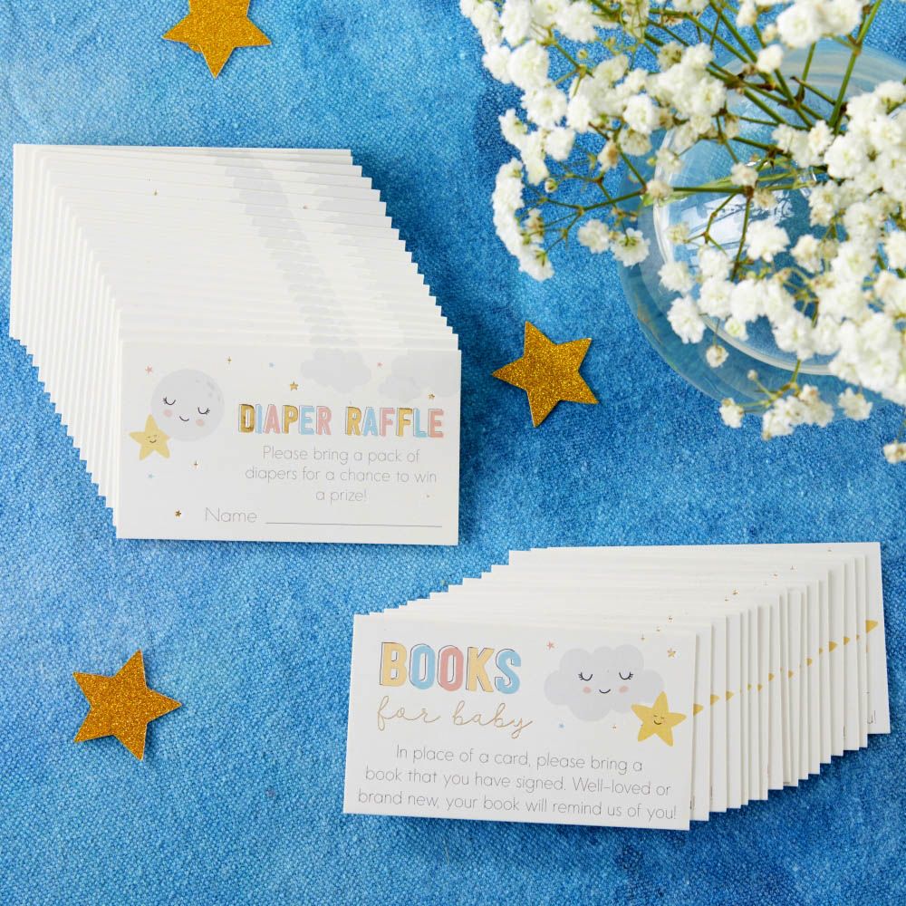 Twinkle Twinkle Invitation & Thank You Card Bundle (Set of 25) Alternate Image 5, Kate Aspen | Invitation/Thank You Cards