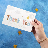 Thumbnail for Twinkle Twinkle Invitation & Thank You Card Bundle (Set of 25) Alternate Image 7, Kate Aspen | Invitation/Thank You Cards