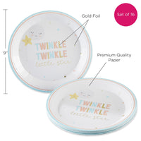 Thumbnail for Twinkle Twinkle 78 Piece Party Tableware Set (16 Guests) Alternate Image 3, Kate Aspen | Tableware