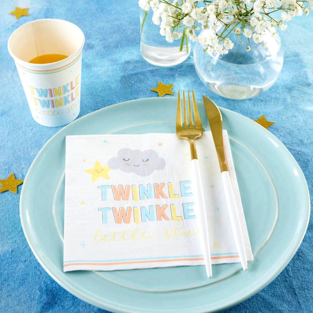 Twinkle Twinkle 2 Ply Paper Napkins (Set of 30) Alternate Image 4, Kate Aspen | Napkin