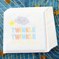 Thumbnail for Twinkle Twinkle 2 Ply Paper Napkins (Set of 30) Alternate Image 7, Kate Aspen | Napkin