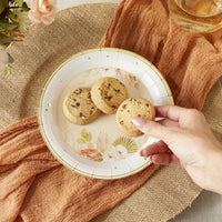 Thumbnail for Boho 7 in. Premium Paper Plates (Set of 16) Alternate Image 2, Kate Aspen | Paper Plate