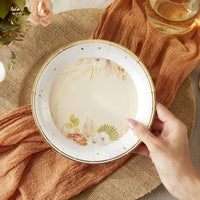 Thumbnail for Boho 7 in. Premium Paper Plates (Set of 16) Alternate Image 5, Kate Aspen | Paper Plate
