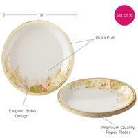 Thumbnail for Boho 62 Piece Party Tableware Set (16 Guests) Alternate Image 8, Kate Aspen | Tableware