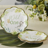 Safari Baby 7 in. Premium Paper Plates (Set of 16) Alternate Image 5, Kate Aspen | Paper Plate