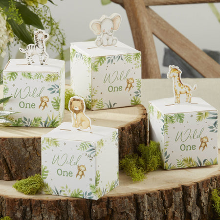 Safari Baby Favor Box (Set of 24) Main Image, Kate Aspen | Favor Box