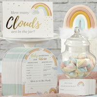 Thumbnail for Boho Rainbow Baby Advice Card & Baby Shower Game (Set of 50) Main Image, Kate Aspen | Games and Advice Cards