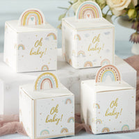 Thumbnail for Boho Rainbow Baby Favor Box (Set of 24) Alternate Image 2, Kate Aspen | Favor Box