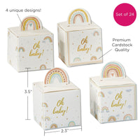 Boho Rainbow Baby Favor Box (Set of 24) Alternate Image 6, Kate Aspen | Favor Box