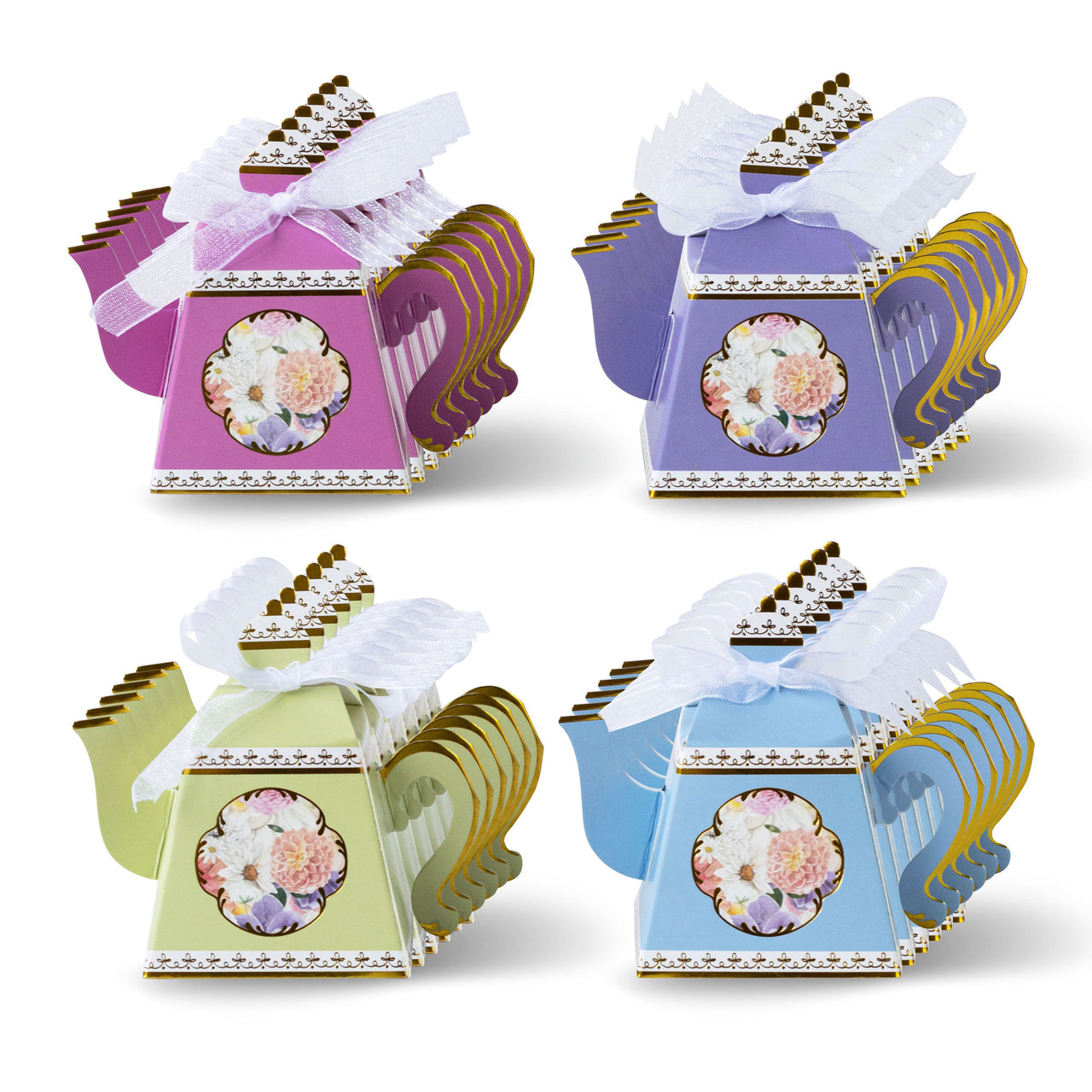 Tea Time Party Favor Box - Assorted (Set of 24) Alternate Image 8, Kate Aspen | Favor Box