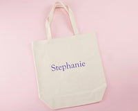 Thumbnail for Gold Foil Bride Canvas Tote (Personalization Available)
