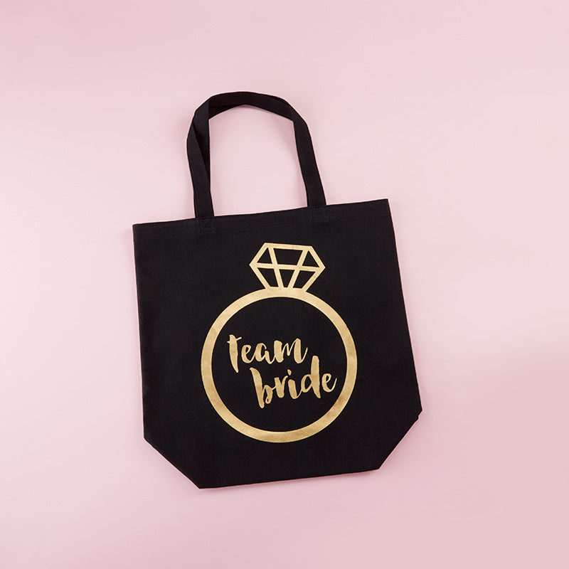 Team Bride Canvas Tote (Personalization Available)